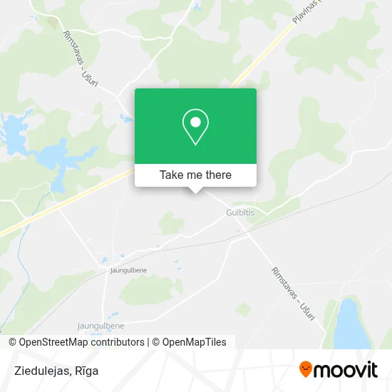 Ziedulejas map