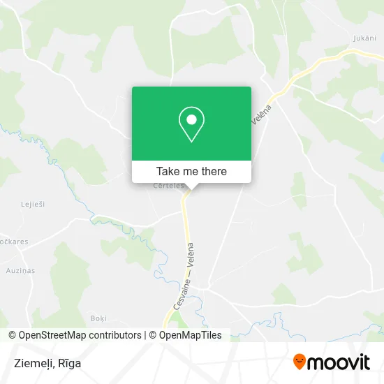Ziemeļi map