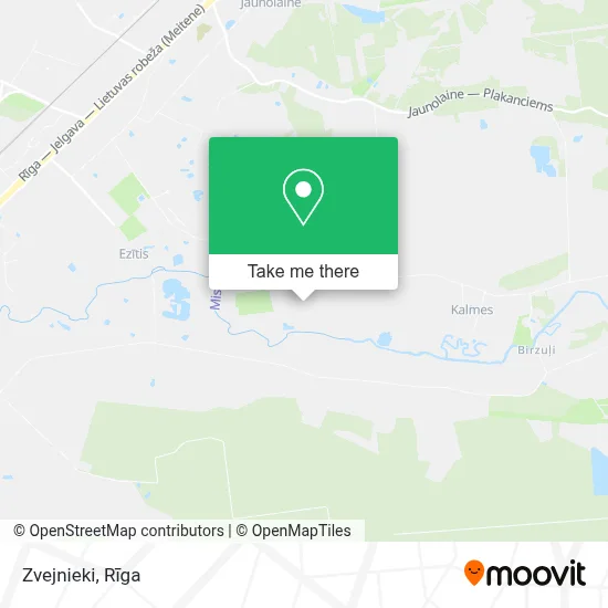 Zvejnieki map