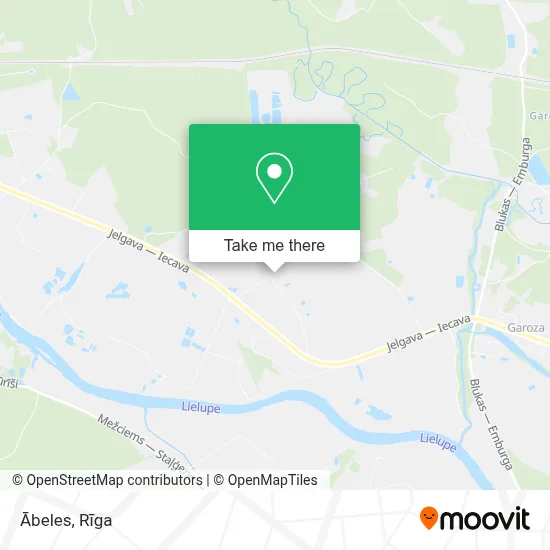 Ābeles map