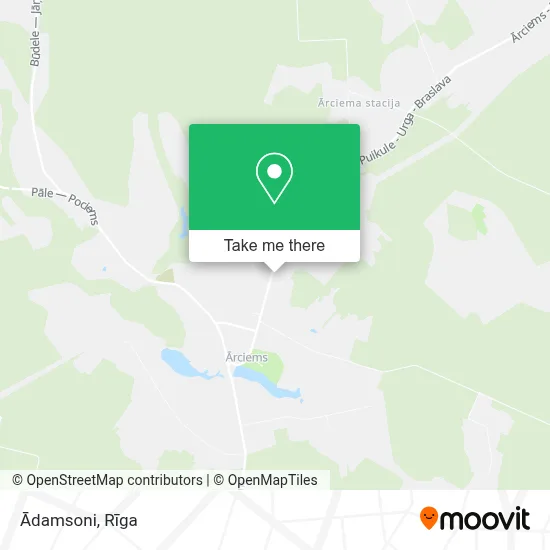 Ādamsoni map