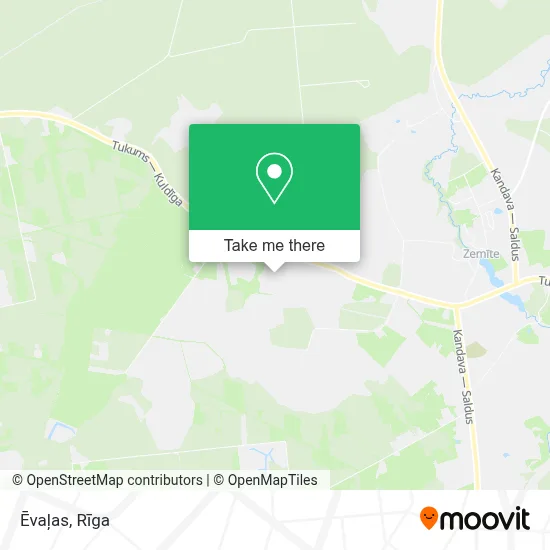 Ēvaļas map
