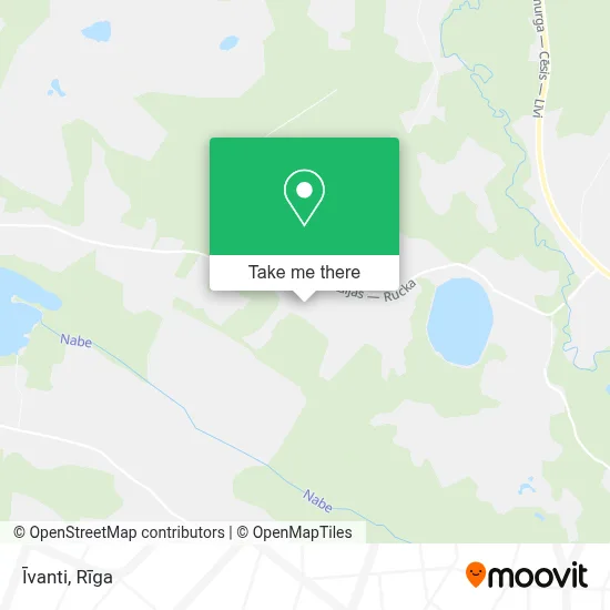 Īvanti map