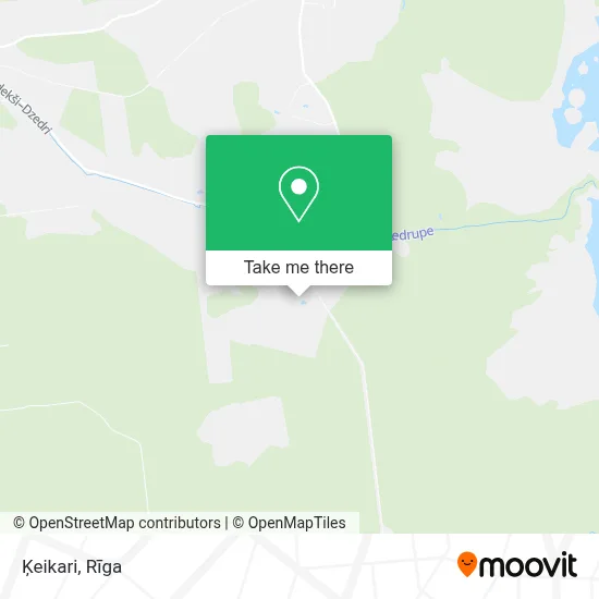 Ķeikari map