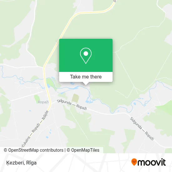 Ķezberi map