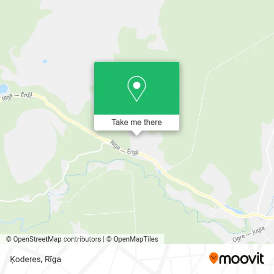 Ķoderes map