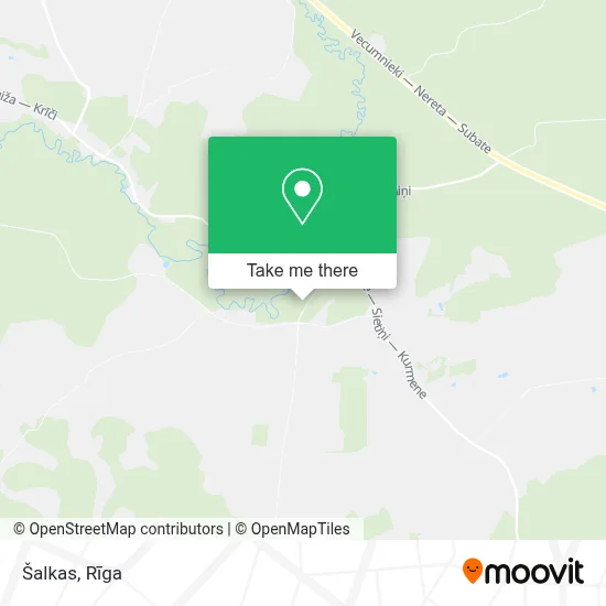Šalkas map