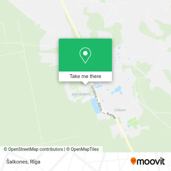 Šalkones map