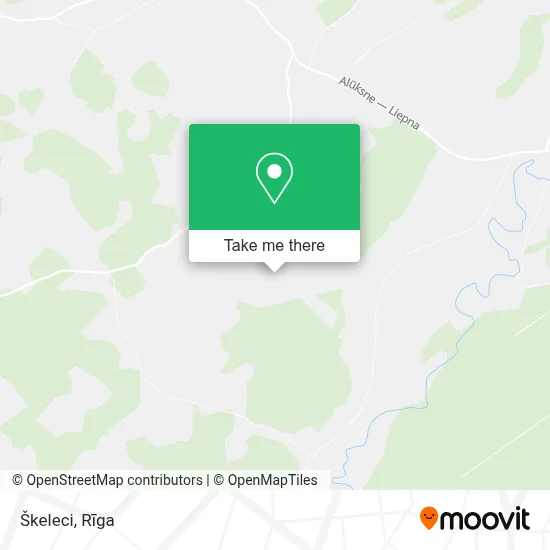 Škeleci map
