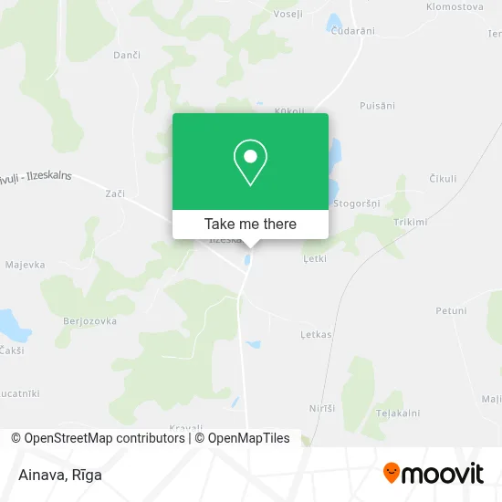 Ainava map