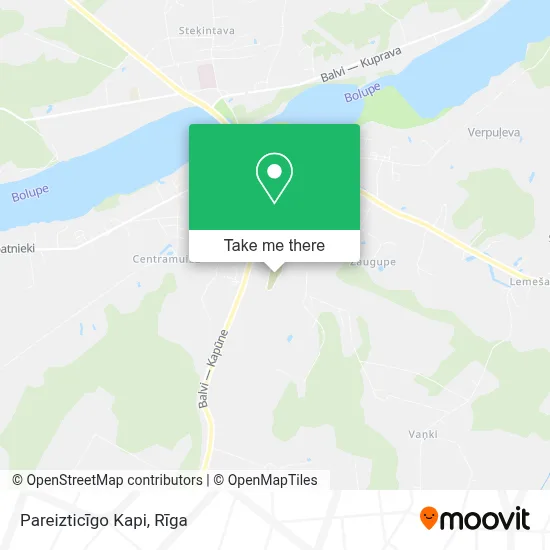 Pareizticīgo Kapi map
