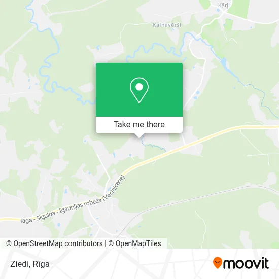 Ziedi map
