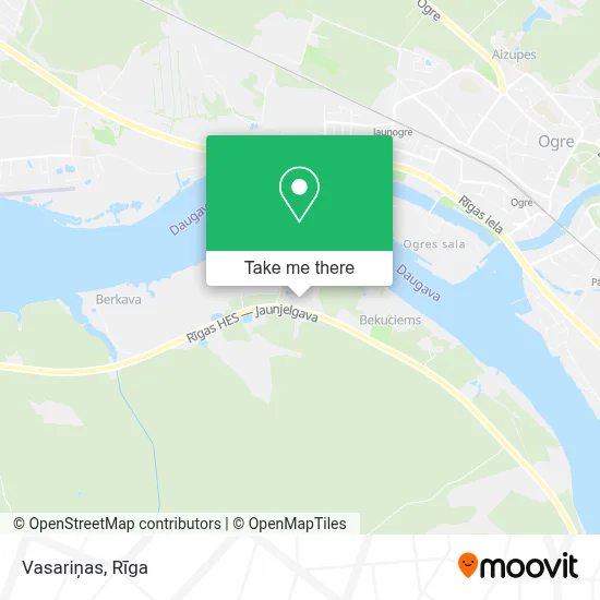 Vasariņas map