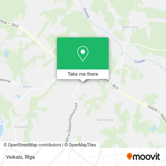Veikals map