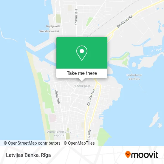 Latvijas Banka map