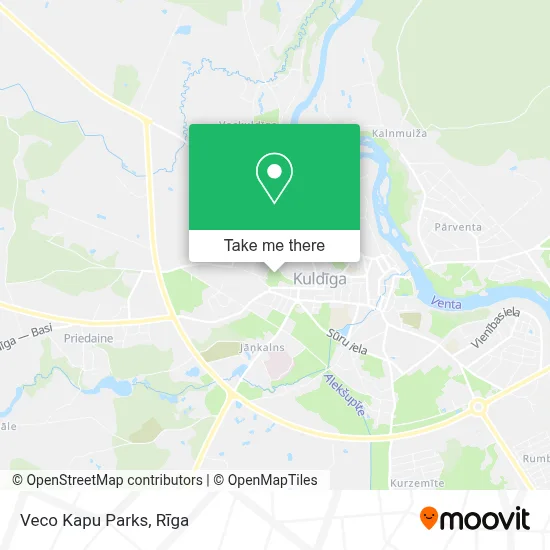 Veco Kapu Parks map