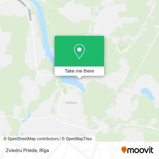 Zviedru Priede map