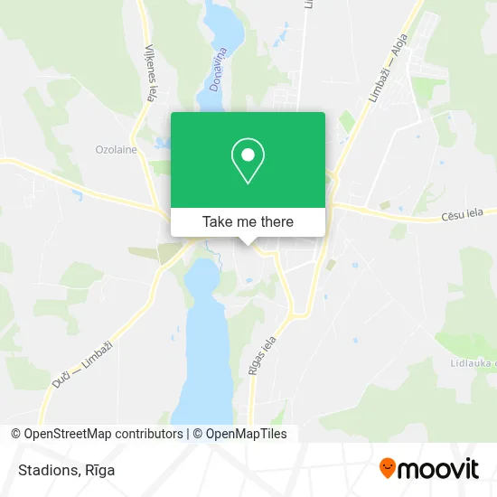 Stadions map