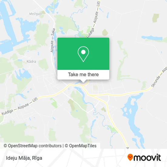 Ideju Māja map
