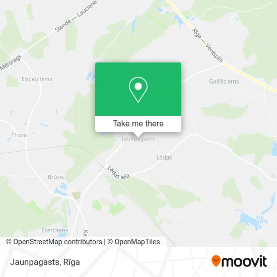 Jaunpagasts map