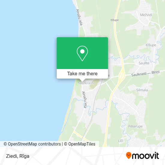 Ziedi map