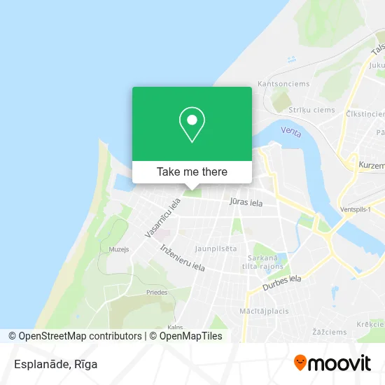 Esplanāde map