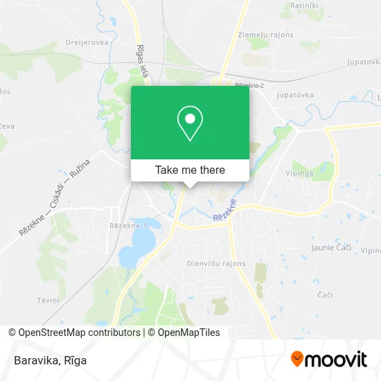 Baravika map