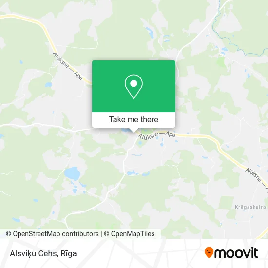 Alsviķu Cehs map