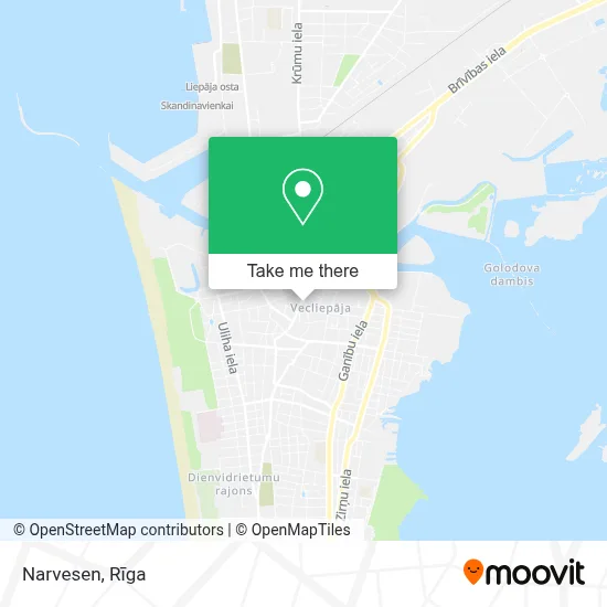 Narvesen map