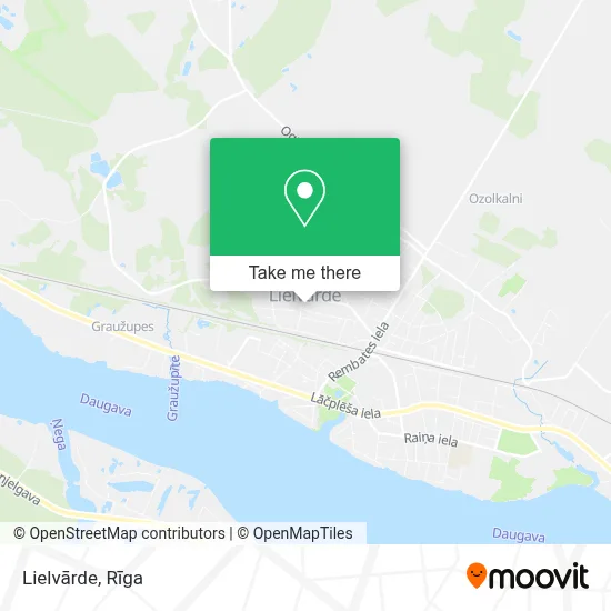 Lielvārde map