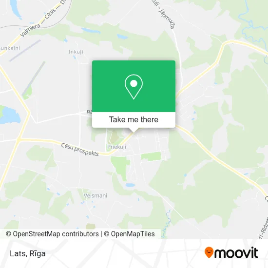 Lats map