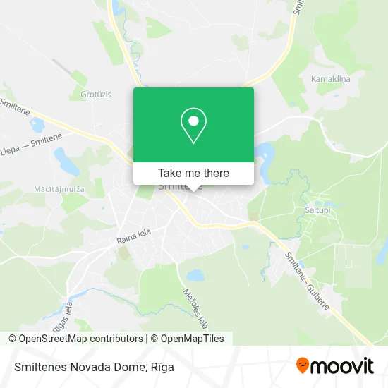 Smiltenes Novada Dome map