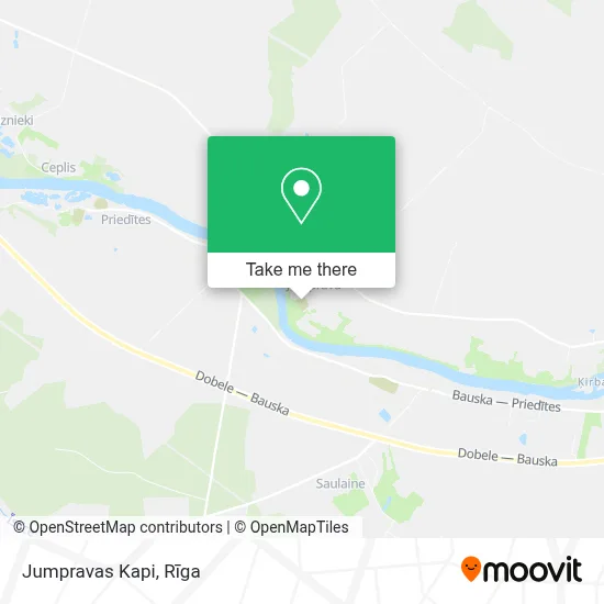 Jumpravas Kapi map