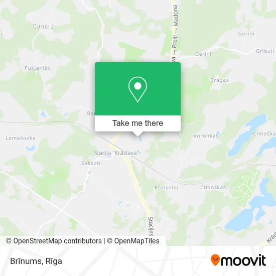 Brīnums map