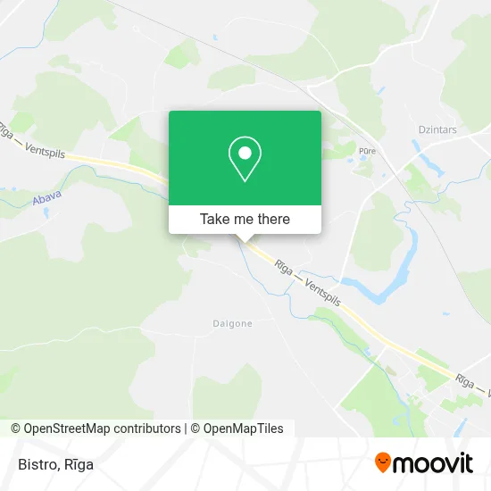Bistro map