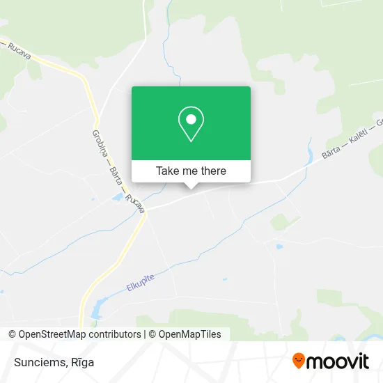 Sunciems map
