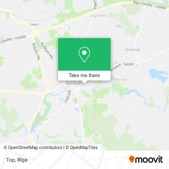 Top map