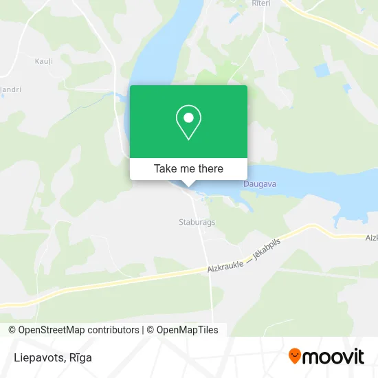 Liepavots map