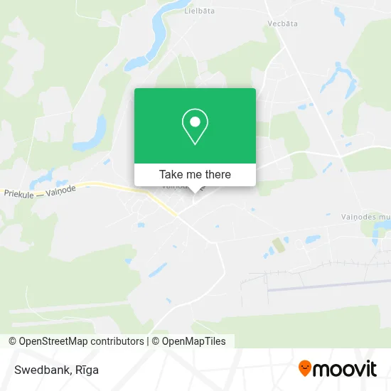 Swedbank map