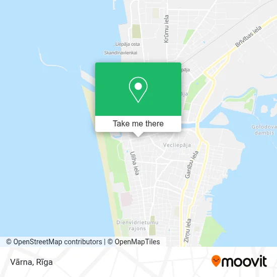 Vārna map