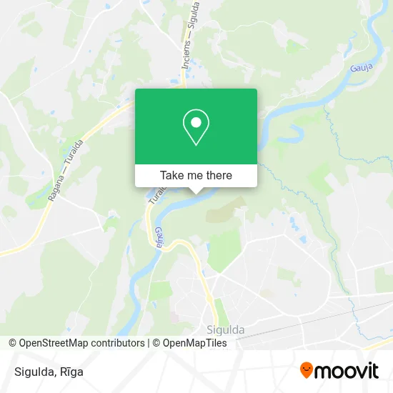Sigulda map