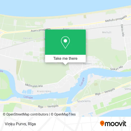 Viņķu Purvs map