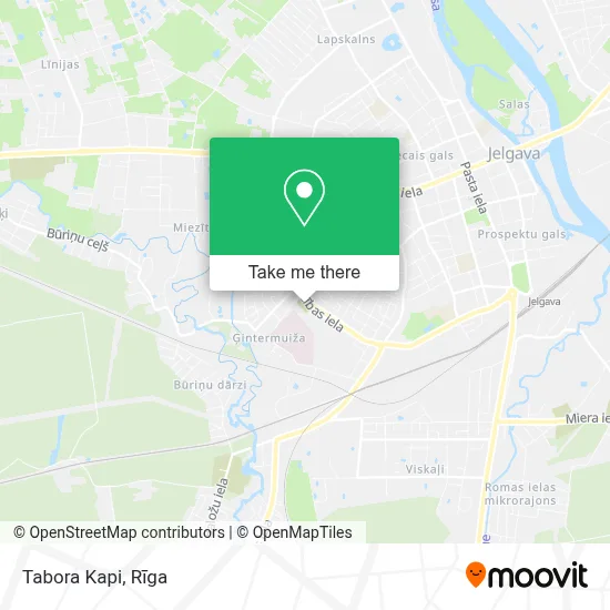 Tabora Kapi map