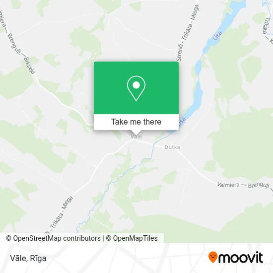 Vāle map