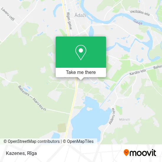 Kazenes map