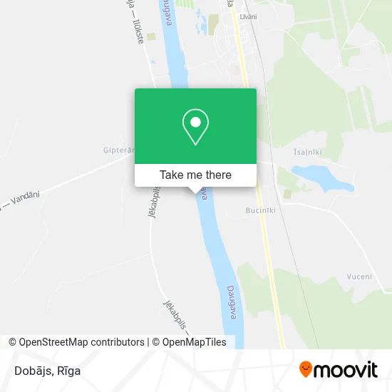 Dobājs map