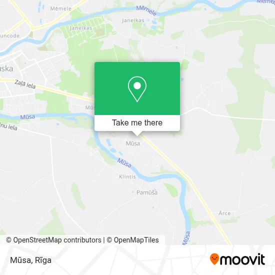 Mūsa map