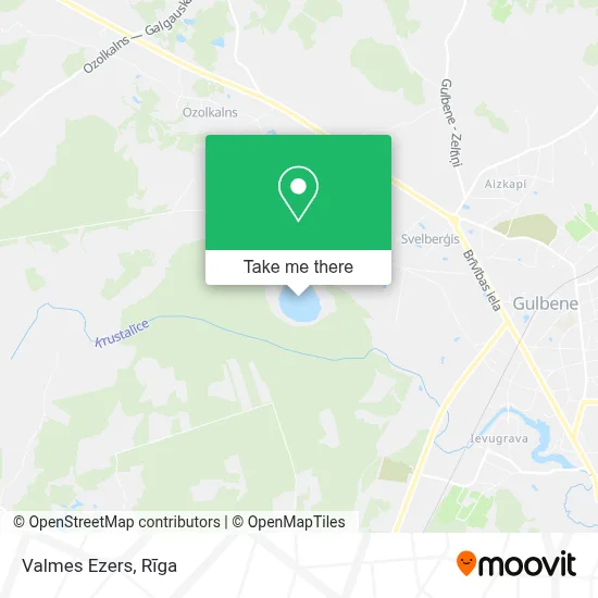 Valmes Ezers map