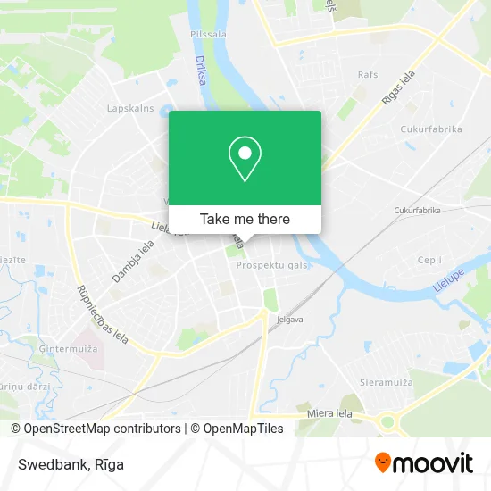 Swedbank map