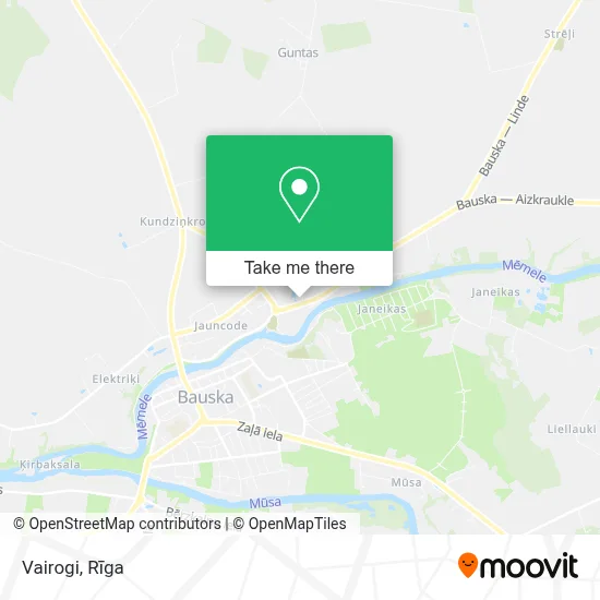 Vairogi map